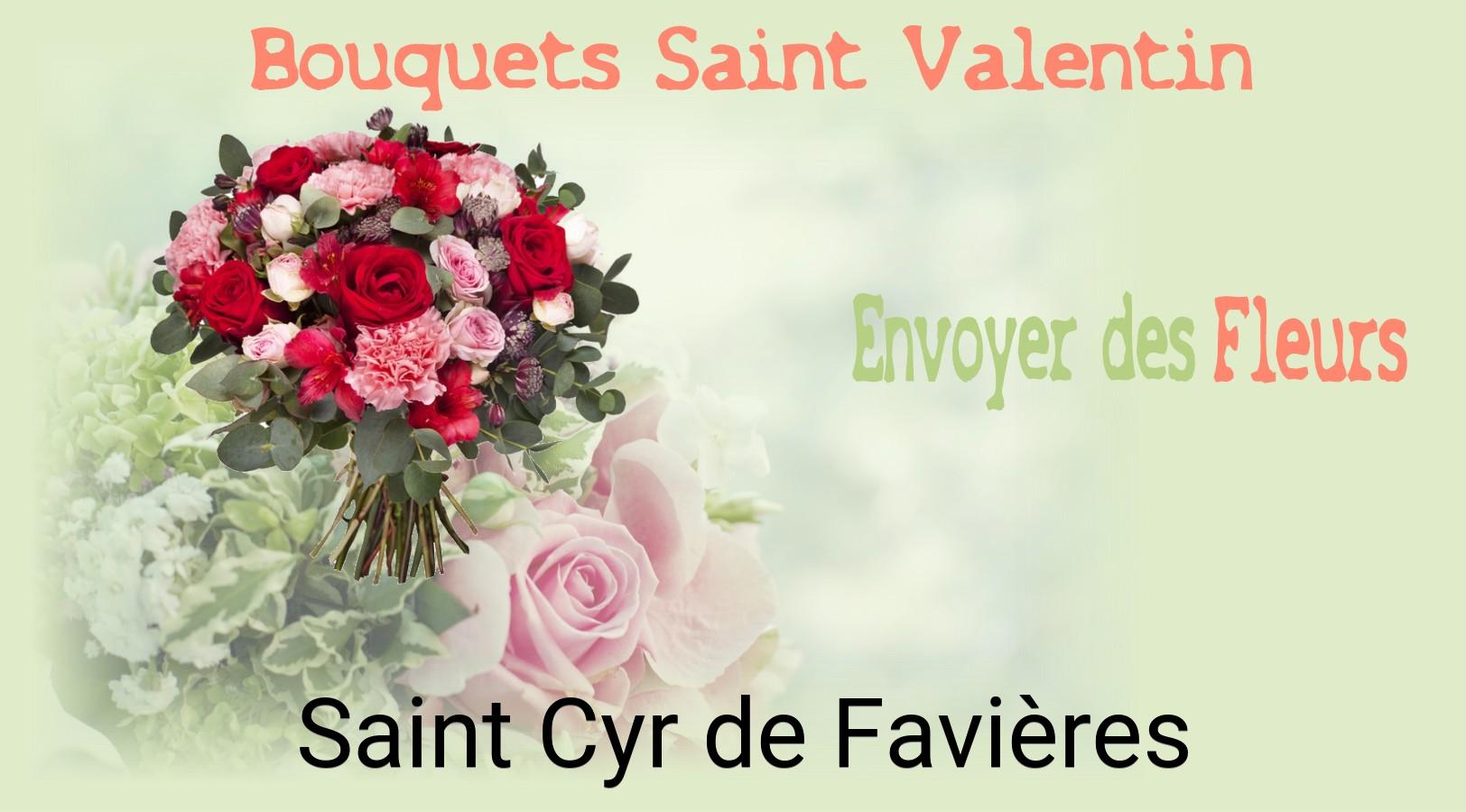 Roses de Saint-Valentin livrées à Saint-Cyr-de-Favières